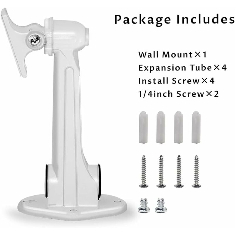Mini Projector Wall Mount, Load 3Kg Length 16-20Cm Aluminum Material, For Cctv/Camera/Projector/Webcam - 360° ROtation
