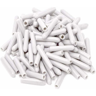 120 Pieces Dishwasher Caps, Inner Diameter 3Mm Pvc Protective Cover, Dish Basket, 325Mm (White)