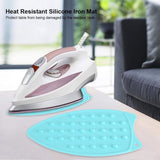 Silicone Iron Rest Pad, Silicone Iron Hot Protective Rest Pad, Heat Resistant Non-Slip Mat For Ironing Heat Resistant - Front View