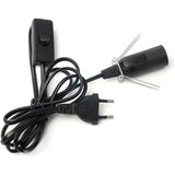 Câble Avec Interrupteur Pour Lampe À Sel - 1,8 M - Douille Pour Lampe De Sel - Side View