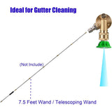 DAily Swivel Coupler Tool For Pressure Washer Tips Gutter Cleaner Attachment 1/4 Inch Quick Disconnect 240 Degree 4500