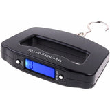 Portable Digital Hanging Weighing Scales For Fishing Travel Luggage Suitcase Parcel Household Outdoor 110 Lbs/50 Kg - Front View