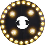 Patio Umbrella Light Warm White, 3 Brightness Modes, 28 LED Lights At 200 Lumens, 4 Aa Batteries Operated, For Patio