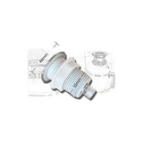 Chiloskit Air Switch Kit For Insinkerator Evolution Sink Garbage Disposer - Front View