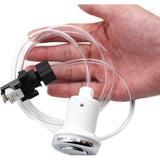 Chiloskit Air Switch Kit For Insinkerator Evolution Sink Garbage Disposer - Top-Down View