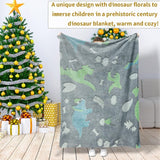 Kids Cozy Blanket, Glow In The DArk Soft Cozy Blanket, Sofa Bed Fluffy Blanket For Girls Boys. (150200 Cm) - Side View