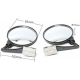 Car Blind Spot Mirrors, Universal Adjustable Auxiliary Mirror, Wide Angle Blind Spot Mirror, Observation Mirror, For - Front View