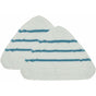 Steam Mop Replacement Caps Steam Mop Replacement Pads For Triangular Mops Washable Cloths Microfiber Mop Heads Mop