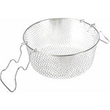 Basket With Handles, Orange, 22 X 22 X 7.5 Cm