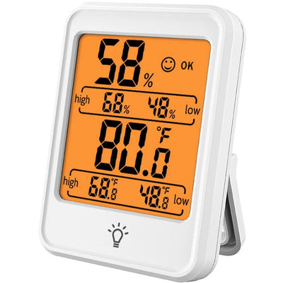 ROom Thermometer Digital Indoor Thermometer Hygrometer, Mini Temperature Monitor And Hygrometer For Home Office Air
