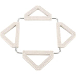 Silicone Trivet, Stretchable Heat Resistant Kitchen Accessories Silicone Placemat For Kitchen Countertop For Pot, Bowl,