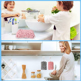 Hanging Hand Towel, Soft And Plush Microfiber Towel, Super Absorbent Quick Drying Towels With Hanging Loop For Kitchen - Front View