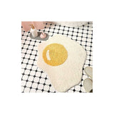 Funny Bathroom Rug Egg Pattern Entryway Kitchen Bedroom Carpet Chic Doormat，70 X 58 Cm