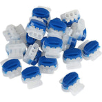 20 pcs Resin Filled Cable Connectors 3 Pole Terminal Blocks For RObotic Lawn Mowers