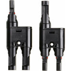 H- 1X Pair Of Solar Panel Connector (1 To 2 Branches), Mc4 Durable And Saving For Family