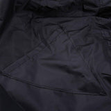 1Pc Waterproof Lawn Mower Cover Uv Resistant Oxford Cloth (170 X 61 X 117Cm, Black) - Top-Down View