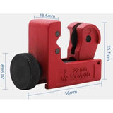 Metal Pipe Cutter Copper Pipe Cutter 3-22Mm Tube Cutter Aluminum Pipe Cutter Water Pipe Air Conditioning Repair Tool - Side View