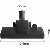 Universal Vacuum Cleaner Brush With Inner Diameter 35Mm - Front View