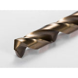 10 pcs M35 Hss Cobalt Drill Bit Set, Steel Twist Drill Bit, Drill Diameter 0.8Mm - Front View