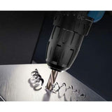 10 pcs M35 Hss Cobalt Drill Bit Set, Steel Twist Drill Bit, Drill Diameter 0.8Mm - Side View