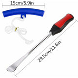 Spoons Tire Lever Tool 3 Spoons Pneumatic Tool Lever With 3 Rim Protectors For Car Motorcycle Accessory - Front View