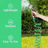 10M Flexible Garden Hose For Garden Shower, Expandable Garden Hose For Garden Watering, Pet, Car Washing. - Front View