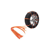 Tire Chain Snow Sock Tire Chains Universal Anti-Skid Tire Chains, Nylon Auto Reusable Emergency Car Universal Fit Snow - Side View