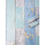 Self Adhesive Vinyl Wallpaper For Furniture Countertop Wood Grain Pattern Decorative Sticker,0.45*6M