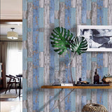 Self Adhesive Vinyl Wallpaper For Furniture Countertop Wood Grain Pattern Decorative Sticker,0.45*6M - Top-Down View