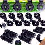 50 pcs Practical Heavy Duty Fixing Clip For Privacy Screen Fabric Sunshade In Greenhouse