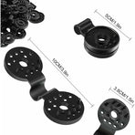 50 pcs Practical Heavy Duty Fixing Clip For Privacy Screen Fabric Sunshade In Greenhouse