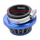 35Mm Air Filter Replacement For 50Cc 70Cc 90Cc 110Cc 125Cc Atv Dirt Bike Go Kart - Front View