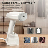 Portable Travel Vertical Steamer, 230Ml, 1200W Handy Steam Iron Fast Heat-Up, 18G/Min Steam, For Clothes, Curtains, - Side View