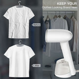 Portable Travel Vertical Steamer, 230Ml, 1200W Handy Steam Iron Fast Heat-Up, 18G/Min Steam, For Clothes, Curtains,