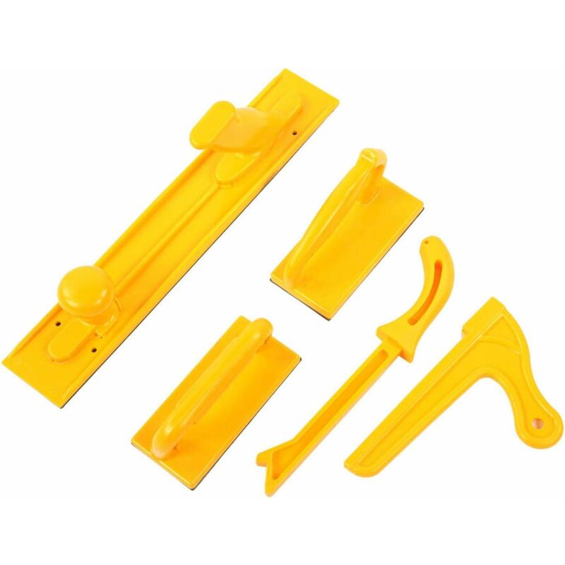 Safety Push Block Safety Push Stick 5 pcs Safety Push Block And Stick Pack Woodworking ROuter Table Tools