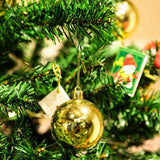 Green Christmas Tree Hooks Christmas Hook Mini Hangers For Christmas Tree, Christmas Wreath, Christmas Vine (200) - Top-Down View