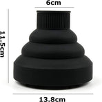 Universal Hair Dryer Diffuser Nozzle - Universal Silicone for Curls, Universal for Brushes