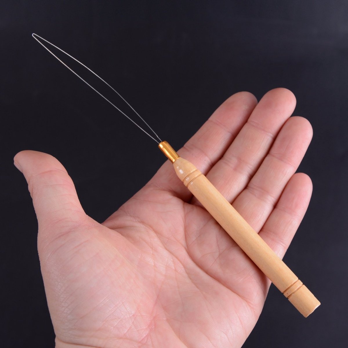 Microring Loop - Microring Needle 4 pieces - hair extensions - threading - beads