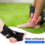 Night splint - Heel spur - Heel spur orthosis - Achilles tendon orthosis - Splint - Strasbourg sock - Achilles tendon - Extra support - Blauw