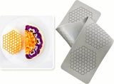 Honeycomb silicone mold / tile mold - Side View