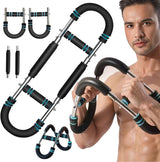 Arm Trainer - U-Shaped Twister - Adjustable Chest Enlarger with 3 Resistance Levels - Detachable Fitness Chest Enlarger - Portable Arm, Chest, and Shoulder Trainer
