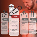 Arm Trainer - U-Shaped Twister - Adjustable Chest Enlarger with 3 Resistance Levels - Detachable Fitness Chest Enlarger - Portable Arm, Chest, and Shoulder Trainer