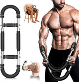 Arm Trainer - U-Shaped Twister - Adjustable Chest Enlarger with 3 Resistance Levels - Detachable Fitness Chest Enlarger - Portable Arm, Chest, and Shoulder Trainer