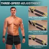 Arm Trainer - U-Shaped Twister - Adjustable Chest Enlarger with 3 Resistance Levels - Detachable Fitness Chest Enlarger - Portable Arm, Chest, and Shoulder Trainer - 45-Degree Angle