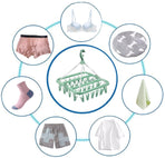 Sock Dryer - Clothesline - 32 Clips - Sock Hanger - Sock Dryer - Laundry Socks - Dryer - Carousel - Drying Carousel - Clothes Hanger - Sock Drying Rack - Vegetables