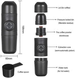 Portable manual coffee maker for travel – ideal for outdoor camping