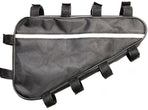 Bicycle bag - Driehoek bag for electric mountain bike battery - Waterproof Oxford cloth box - Large modification - Bicycle box - Bicycle storage tool set (39 x 36 x 22 cm)