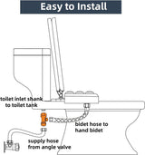Bidet T-adapter, Metal T-valve for bidet (7/8