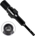 Chisel - Drill Bit Set - SDS Plus Adapter - Chisels - Drill - Steel - Black - Drill Connecting Rod - Baby Clothes Accessories for Electric Drills - 1 1/4 inch UNC to SDS Plus