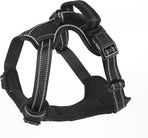 Nixnix - Dog Harness - Size L - Anti-Trek Harness - Dog Harness - Y-Shaped Dog Harness - Reflective - Black
